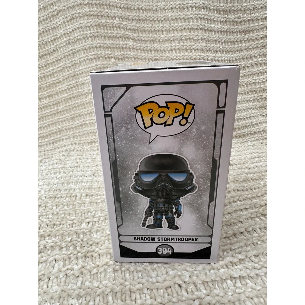 Funko Pop Star Wars Shadow Stormtrooper 394 GameStop Exclusive Black Bobble Head